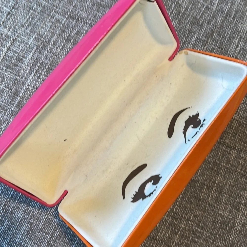 Kate Spade New York Sunglasses Case, Pink/Orange